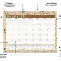 2026 Calendar 12 Months Student Calendar / Planner for 3-Ring Binder v020