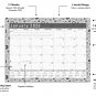 2026 Calendar 12 Months Student Calendar / Planner for 3-Ring Binder - B&W v020