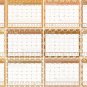 2026 Calendar 12 Months Student Calendar / Planner for 3-Ring Binder v025