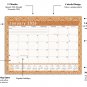 2026 Calendar 12 Months Student Calendar / Planner for 3-Ring Binder v025