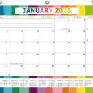 2026 Calendar 12 Months Student Calendar / Planner for 3-Ring Binder v027