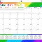 2026 Calendar 12 Months Student Calendar / Planner for 3-Ring Binder v028
