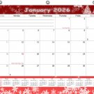 2026 Calendar 12 Months Student Calendar / Planner for 3-Ring Binder v029