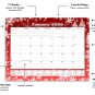 2026 Calendar 12 Months Student Calendar / Planner for 3-Ring Binder v029