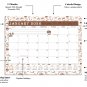 2026 Calendar 12 Months Student Calendar / Planner for 3-Ring Binder v030