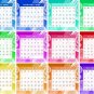 2026 CD-Style Desk Calendar 12 Months Calendar/Planner / (Edition #02)