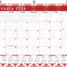 2026 Calendar 12 Months Student Calendar / Planner for 3-Ring Binder - v005