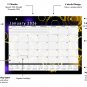 2026 Calendar 12 Months Student Calendar / Planner for 3-Ring Binder -v009