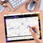 2026 Calendar 12 Months Student Calendar / Planner for 3-Ring Binder -v009