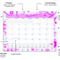 2026 Calendar 12 Months Student Calendar / Planner for 3-Ring Binder v010