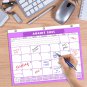 2025 - 2026 Academic Year 12 Months Student Calendar / Planner for 3-Ring v005