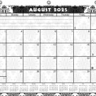2025 - 2026 Academic Year 12 Months Student Calendar / Planner for 3-Ring v009