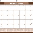 2025 - 2026 Academic Year 12 Months Student Calendar / Planner for 3-Ring v022