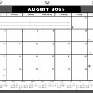 2025 - 2026 Academic Year 12 Months Student Calendar / Planner for 3-Ring v023