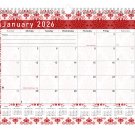 2026 Monthly Spiral-Bound Wall/Desk Calendar - 12 Months - (Edition #05)