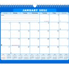 2026 Monthly Spiral-Bound Wall/Desk Calendar - 12 Months - (Edition #06)