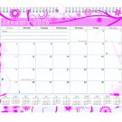 2026 Monthly Spiral-Bound Wall/Desk Calendar - 12 Months - (Edition #010)