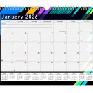 2026 Monthly Spiral-Bound Wall/Desk Calendar - 12 Months - (Edition #013)