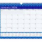 2026 Monthly Spiral-Bound Wall/Desk Calendar - 12 Months - (Edition #017)