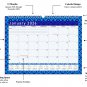 2026 Monthly Spiral-Bound Wall/Desk Calendar - 12 Months - (Edition #017)