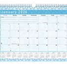 2026 Monthly Spiral-Bound Wall/Desk Calendar - 12 Months - (Edition #018)