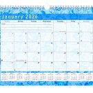 2026 Monthly Spiral-Bound Wall/Desk Calendar - 12 Months - (Edition #019)