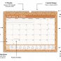 2026 Monthly Spiral-Bound Wall/Desk Calendar - 12 Months - (Edition #025)