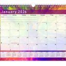 2026 Monthly Spiral-Bound Wall/Desk Calendar - 12 Months - (Edition #026)