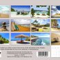 2026 Spiral-bound Wall Calendar (Beaches) - 12 Months Desktop / Wall Calendar/ Planner