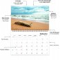 2026 Spiral-bound Wall Calendar (Beaches) - 12 Months Desktop / Wall Calendar/ Planner