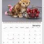 2026 Spiral-bound Wall Calendar (Kittens) - 12 Months Desktop / Wall Calendar/ Planner