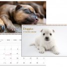 2026 Spiral-bound Wall Calendar (Puppies Dogs) - 12 Months Desktop / Wall Calendar/ Planner