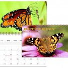 2026 Spiral-bound Wall Calendar (Butterfly) - 12 Months Desktop / Wall Calendar/ Planner 2026 Spiral-bound Wall Calendar (Butterfly) - 12 Months Desktop / Wall Calendar/ Planner