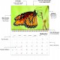 2026 Spiral-bound Wall Calendar (Butterfly) - 12 Months Desktop / Wall Calendar/ Planner