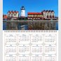 2026 Spiral-bound Wall Calendar (Lighthouse) - 12 Months Desktop / Wall Calendar/ Planner