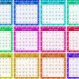 2026 CD-Style Desk Calendar 12 Months Calendar/Planner / (Edition #03)
