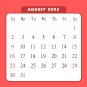 2026 CD-Style Desk Calendar 12 Months Calendar/Planner / (Edition #07)