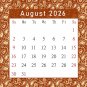2026 CD-Style Desk Calendar 12 Months Calendar/Planner / (Edition #020)
