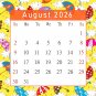 2026 CD-Style Desk Calendar 12 Months Calendar / Planner / (Edition #023)