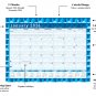 2026 Monthly Magnetic/Desk Calendar - 12 Months Desktop/Wall Calendar/Planner - (Edition #03)