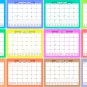 2026 Monthly Magnetic/Desk Calendar - 12 Months Desktop/Wall Calendar/Planner - (Edition #07)