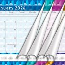 2026 Monthly Spiral-Bound Wall/Desk Calendar - 12 Months - (Edition #03)
