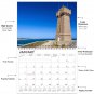 2026 Spiral-bound Wall Calendar (Lighthouse) - 12 Months Desktop (11x17)
