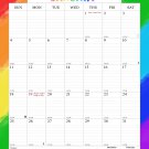2026 Wall Calendar Spiral-bound Twin-Wire Binding - 12 Months Planner 8.5" x 11" - (Edition #07) 2026 Wall Calendar Spiral-bound Twin-Wire Binding - 12 Months Planner 8.5" x 11" - (Edition #07)