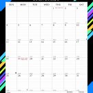 2026 Wall Calendar Spiral-bound Twin-Wire Binding - 12 Months Planner 8.5" x 11" - (Edition #08)
