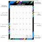 2026 Wall Calendar Spiral-bound Twin-Wire Binding - 12 Months Planner 8.5" x 11" - (Edition #08)