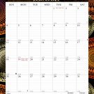 2026 Wall Calendar Spiral-bound Twin-Wire Binding - 12 Months Planner 8.5" x 11" - (Fractal 09) 2026 Wall Calendar Spiral-bound Twin-Wire Binding - 12 Months Planner 8.5" x 11" - (Fractal 09)