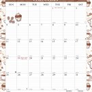 2026 Wall Calendar Spiral-bound Twin-Wire Binding - 12 Months Planner 8.5" x 11" - (Edition #10)