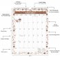 2026 Wall Calendar Spiral-bound Twin-Wire Binding - 12 Months Planner 8.5" x 11" - (Edition #10)