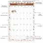 2026 Wall Calendar Spiral-bound Twin-Wire Binding - 12 Months Planner 8.5" x 11" - (Edition #10)